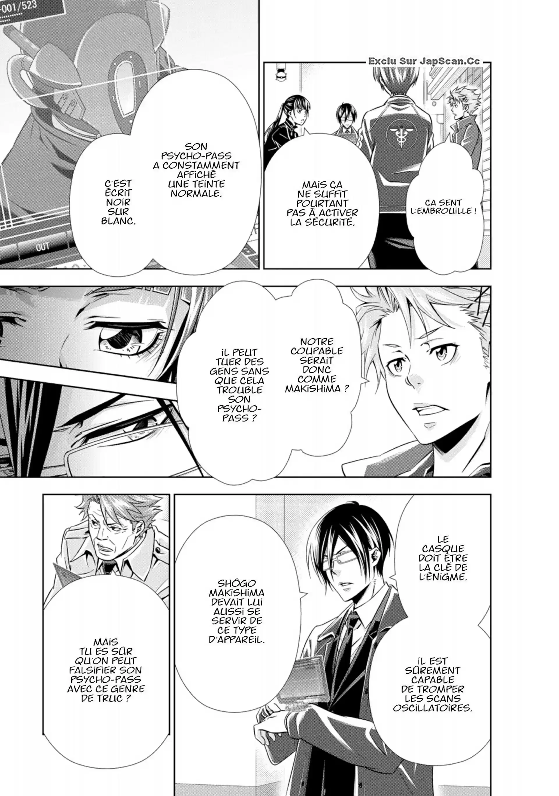 Read Psycho-Pass Inspecteur Akane Tsunemori FR Manga Online
