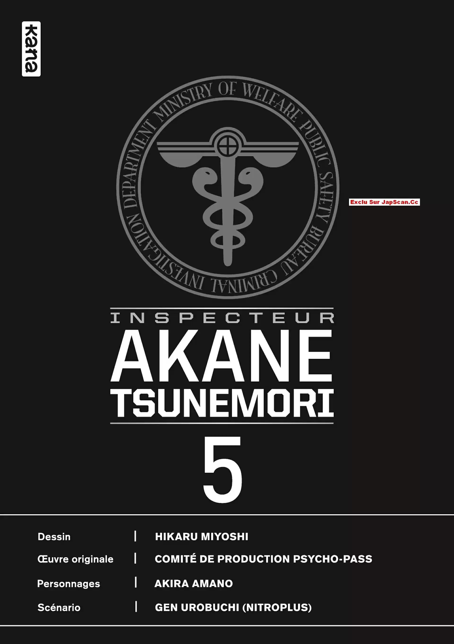 Read Psycho-Pass Inspecteur Akane Tsunemori FR Manga Online