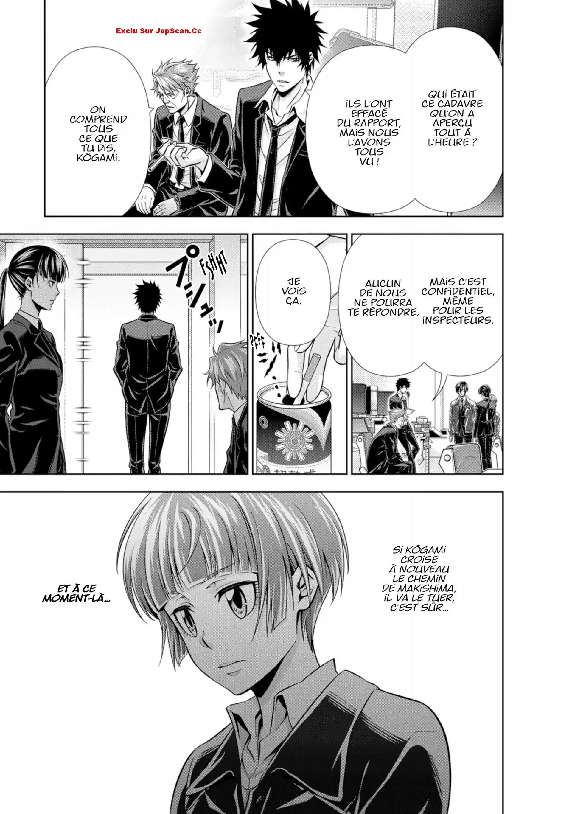 Read Psycho-Pass Inspecteur Akane Tsunemori FR Manga Online