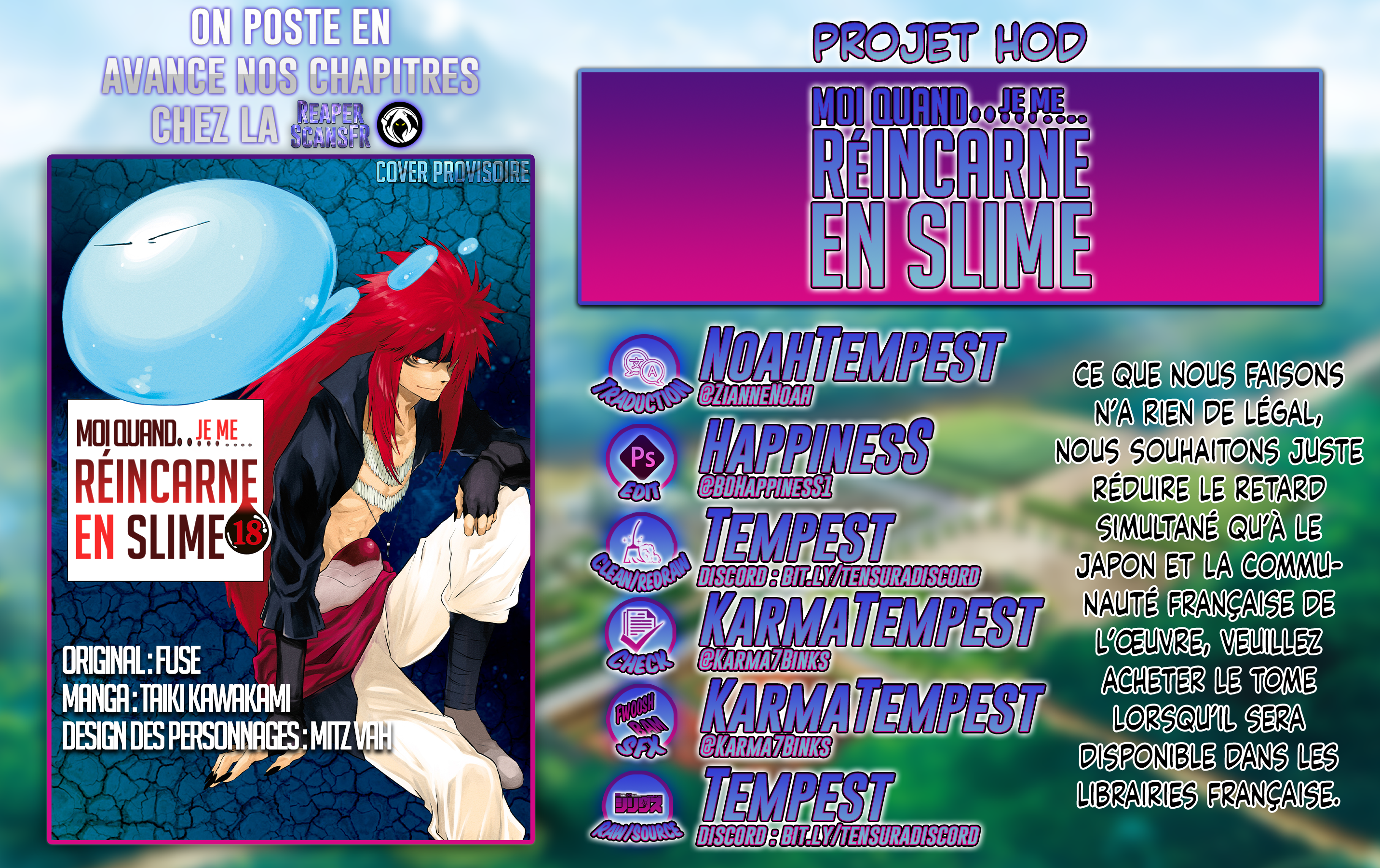 Read That Time I Got Reincarnated as a Slime FR Manga Online