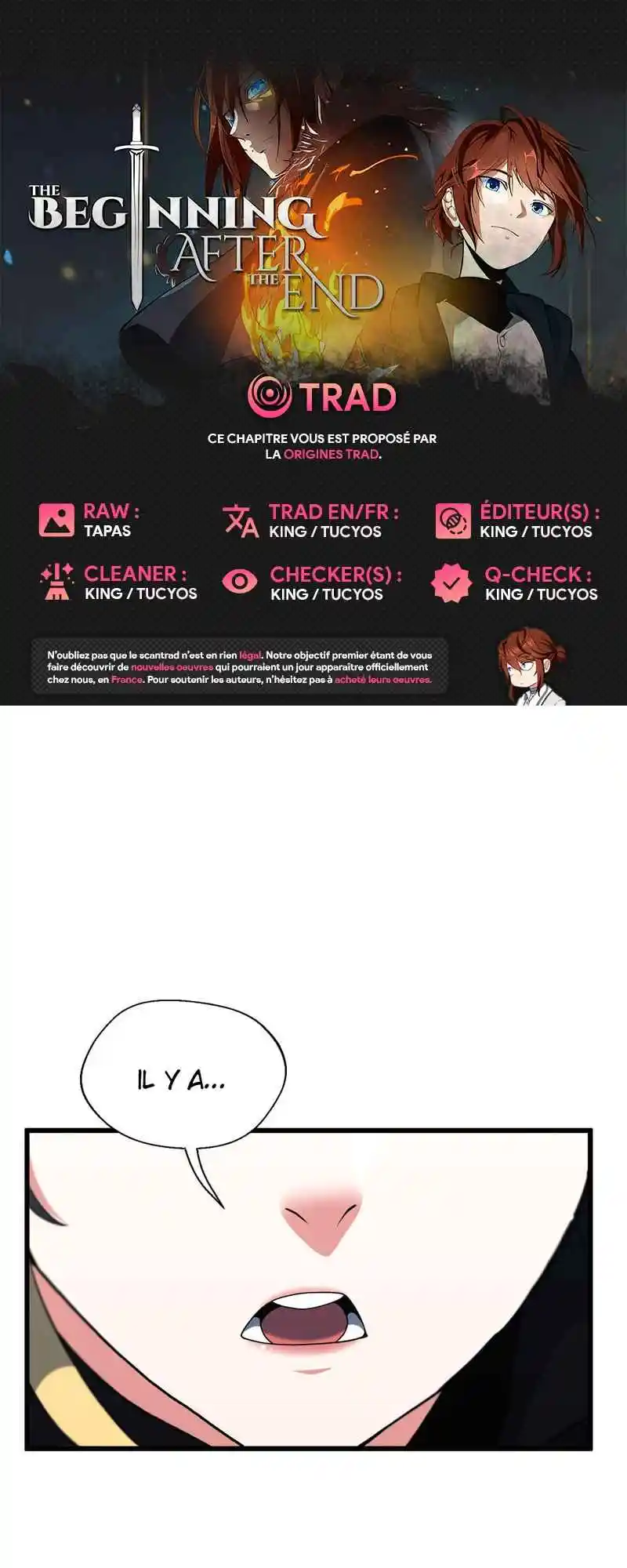 Read The Beginning After the End FR Manga Online