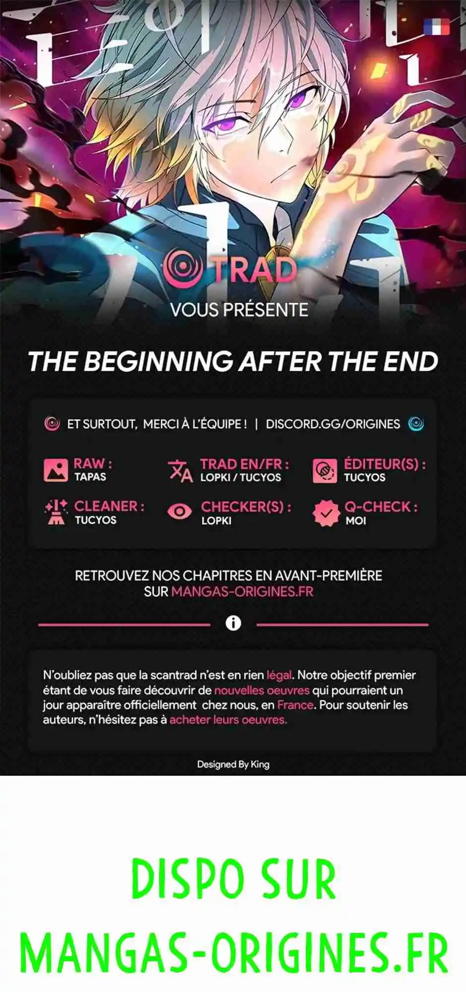 Read The Beginning After the End FR Manga Online