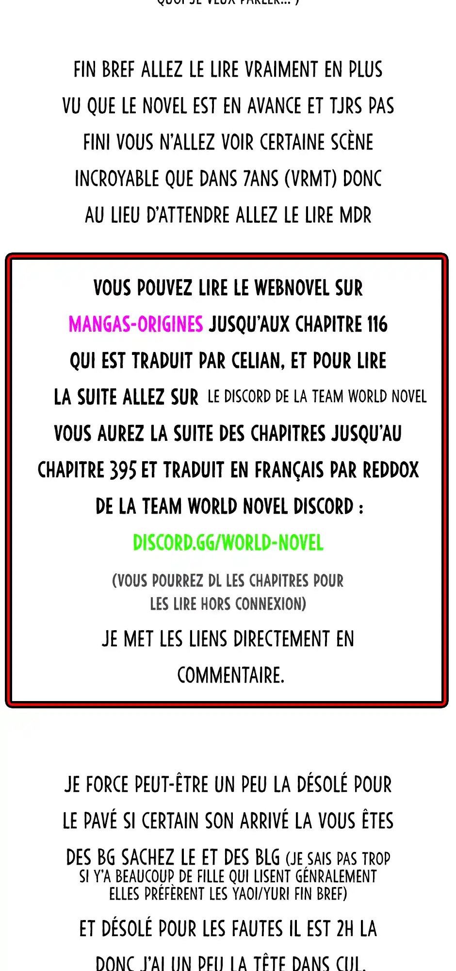 Read The Beginning After the End FR Manga Online