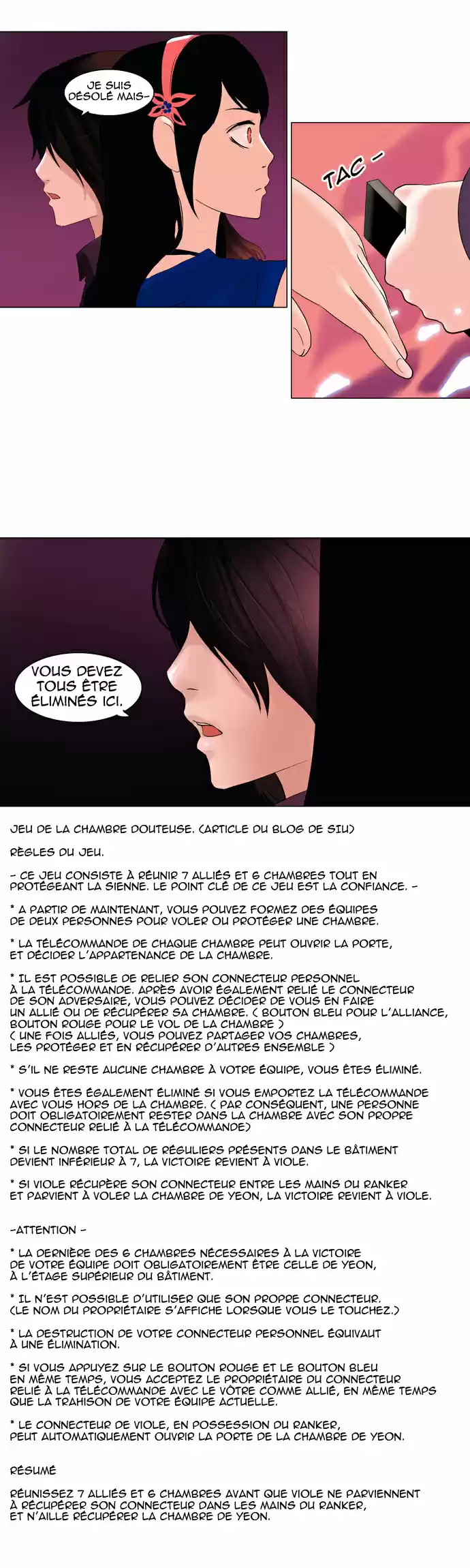 Read Tower Of God FR Manga Online