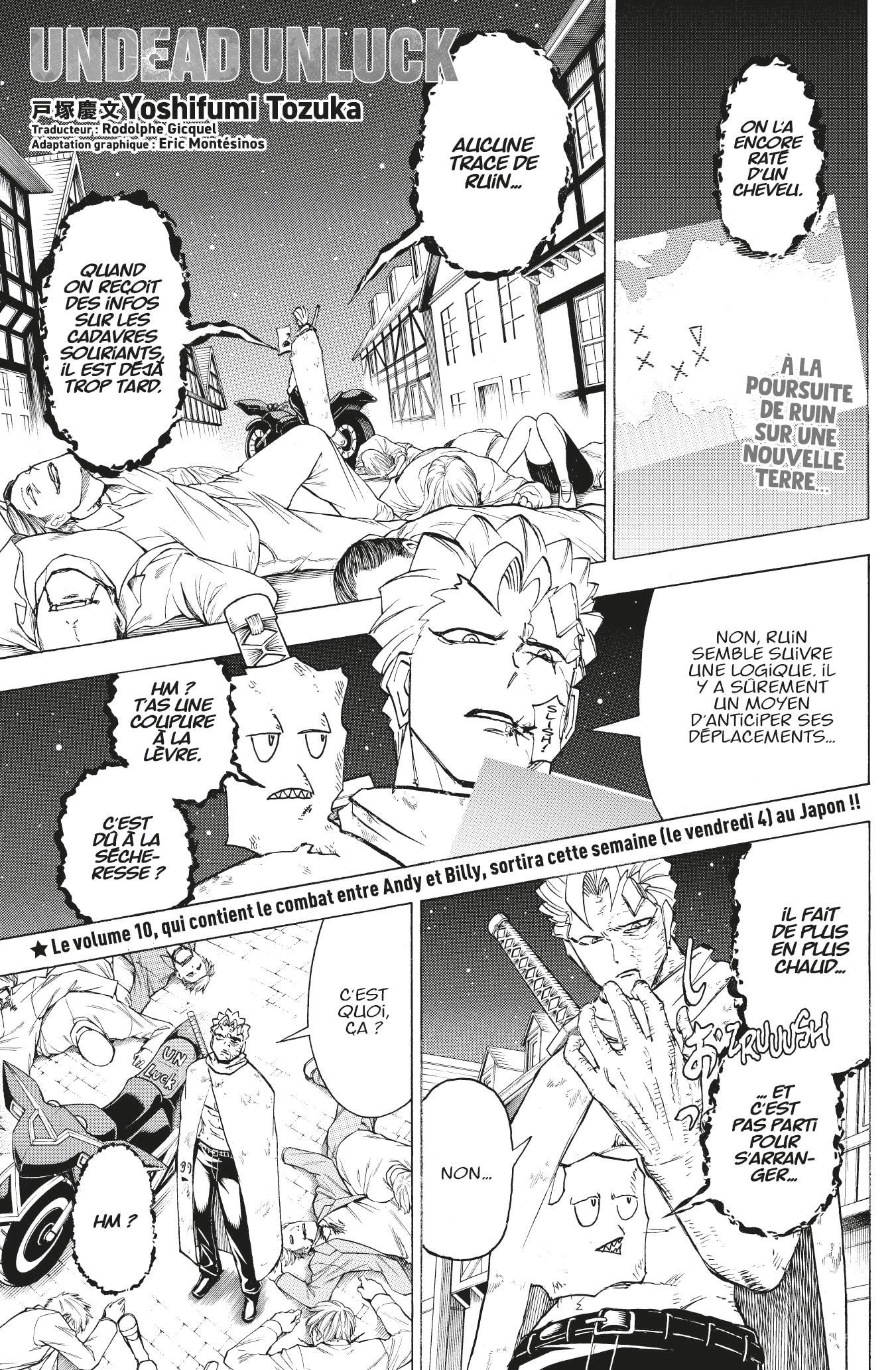 Read Undead Unluck FR Manga Online