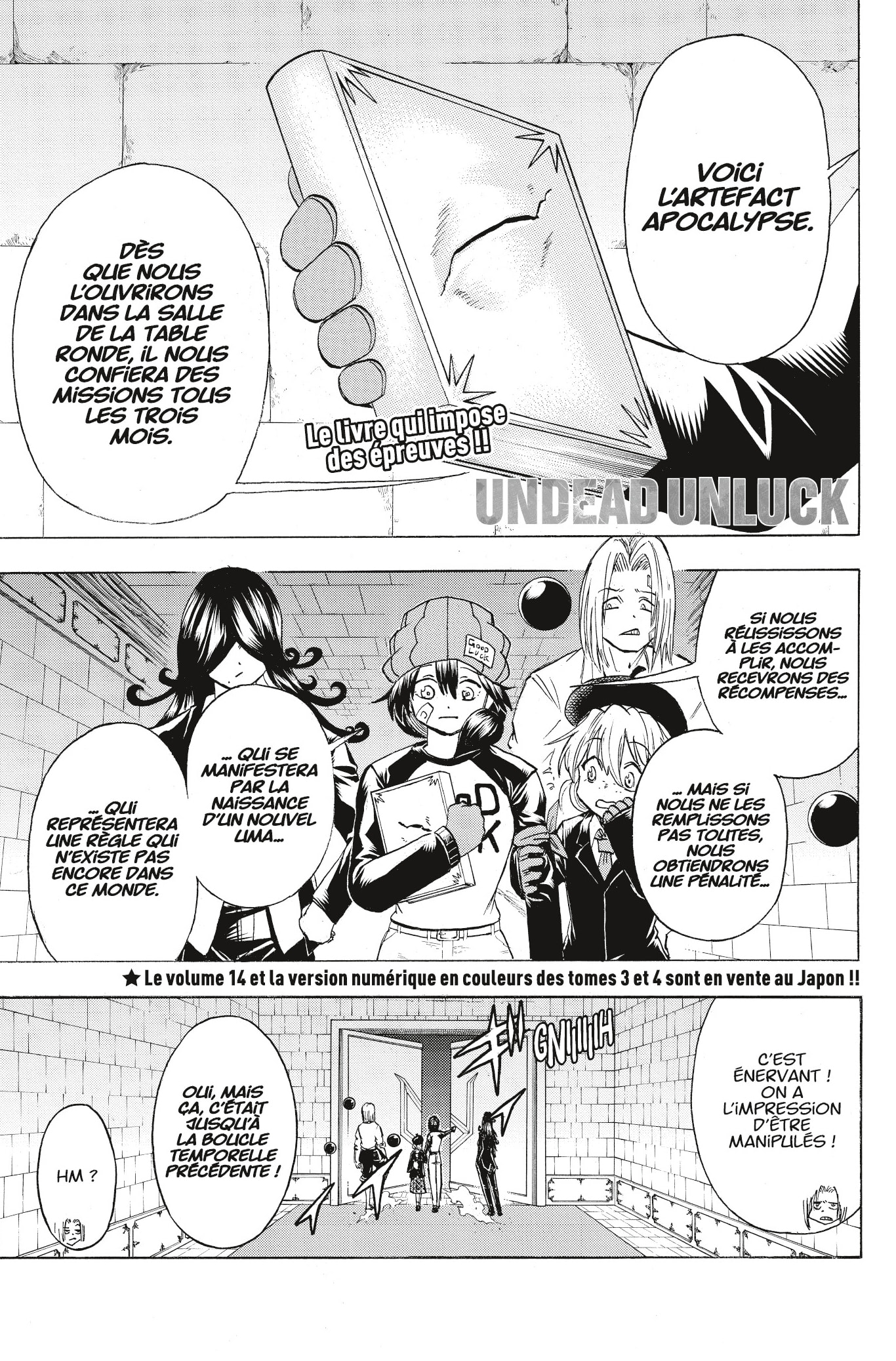 Read Undead Unluck FR Manga Online