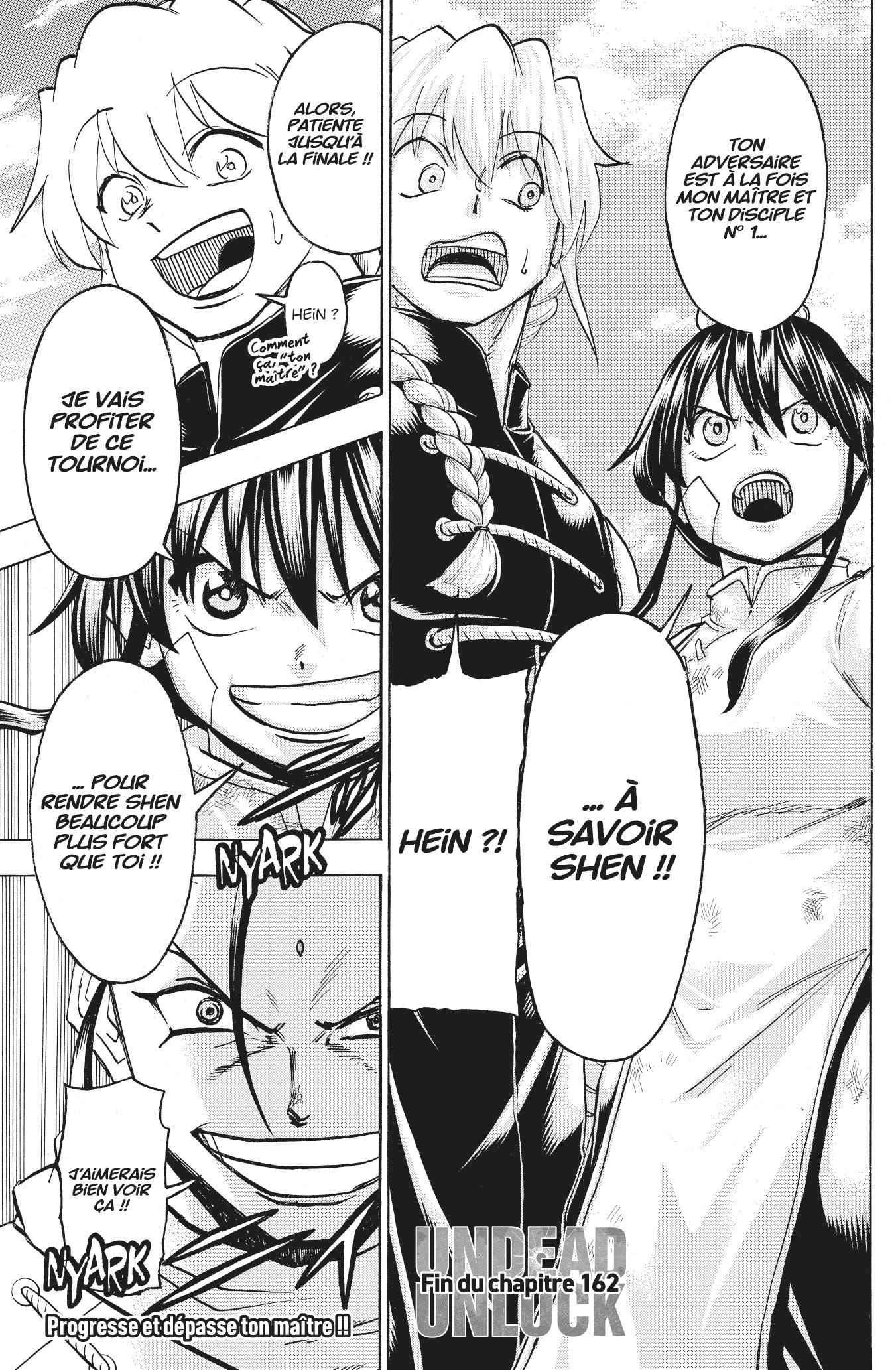 Read Undead Unluck FR Manga Online