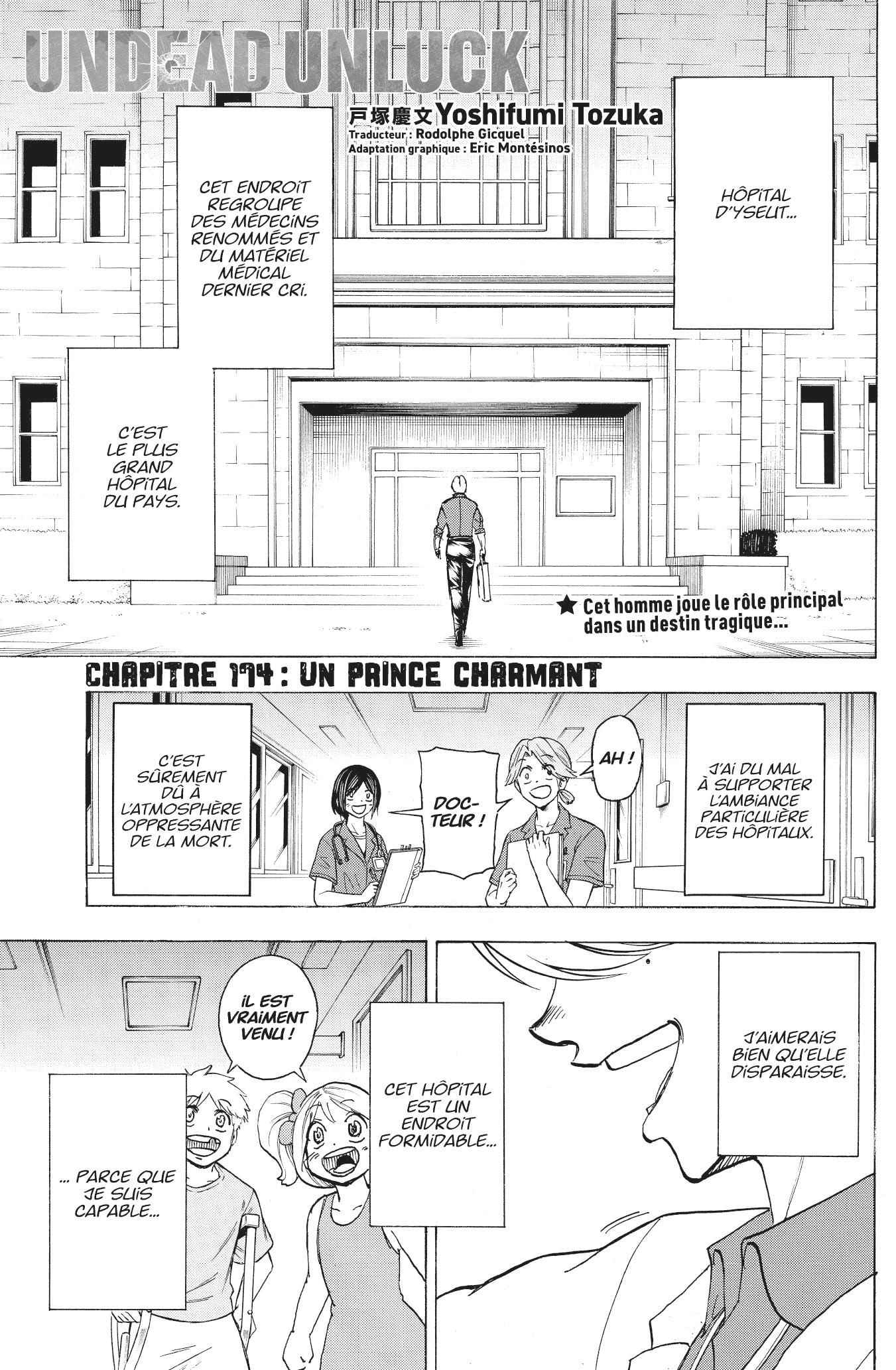Read Undead Unluck FR Manga Online