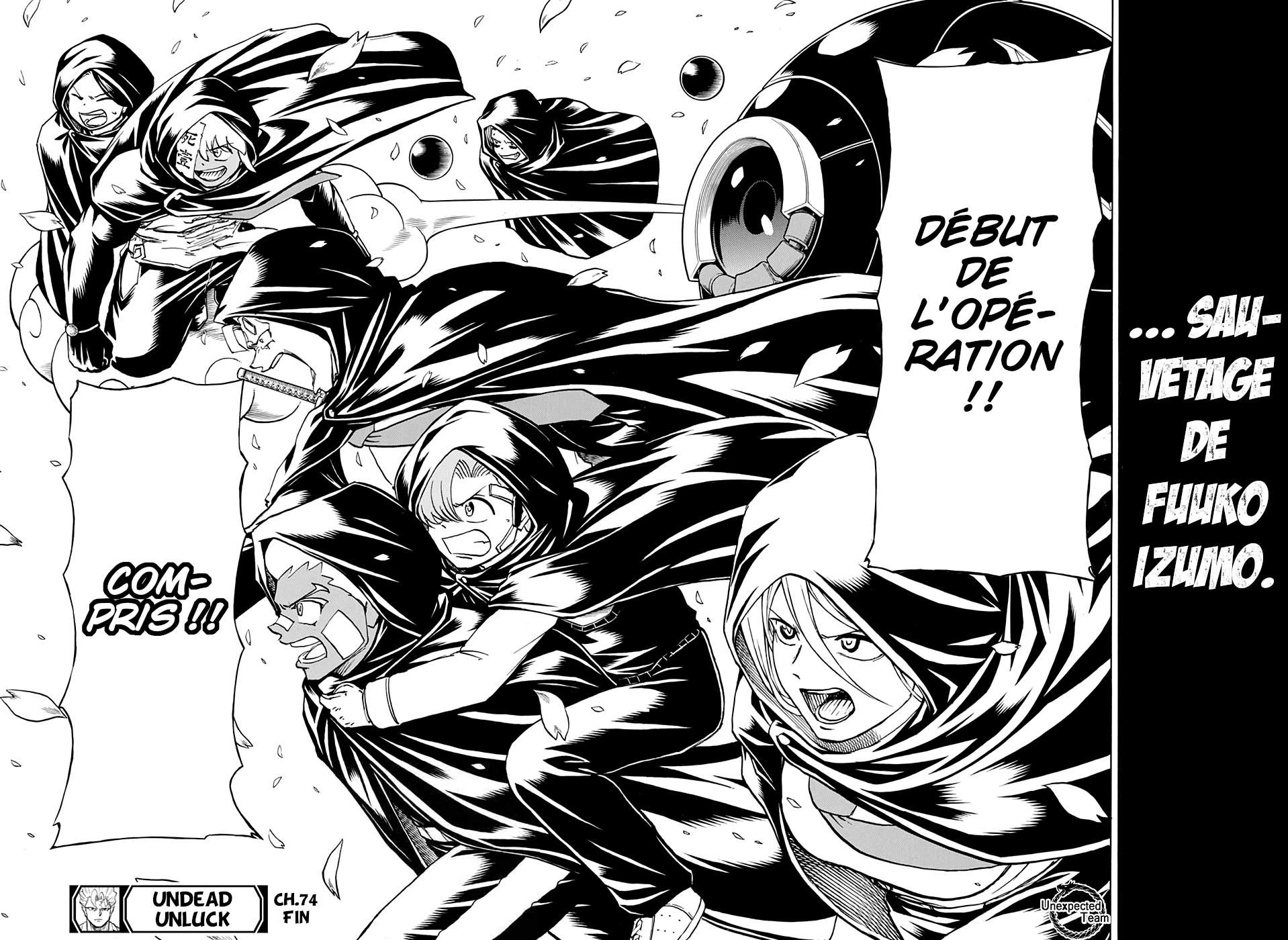 Read Undead Unluck FR Manga Online
