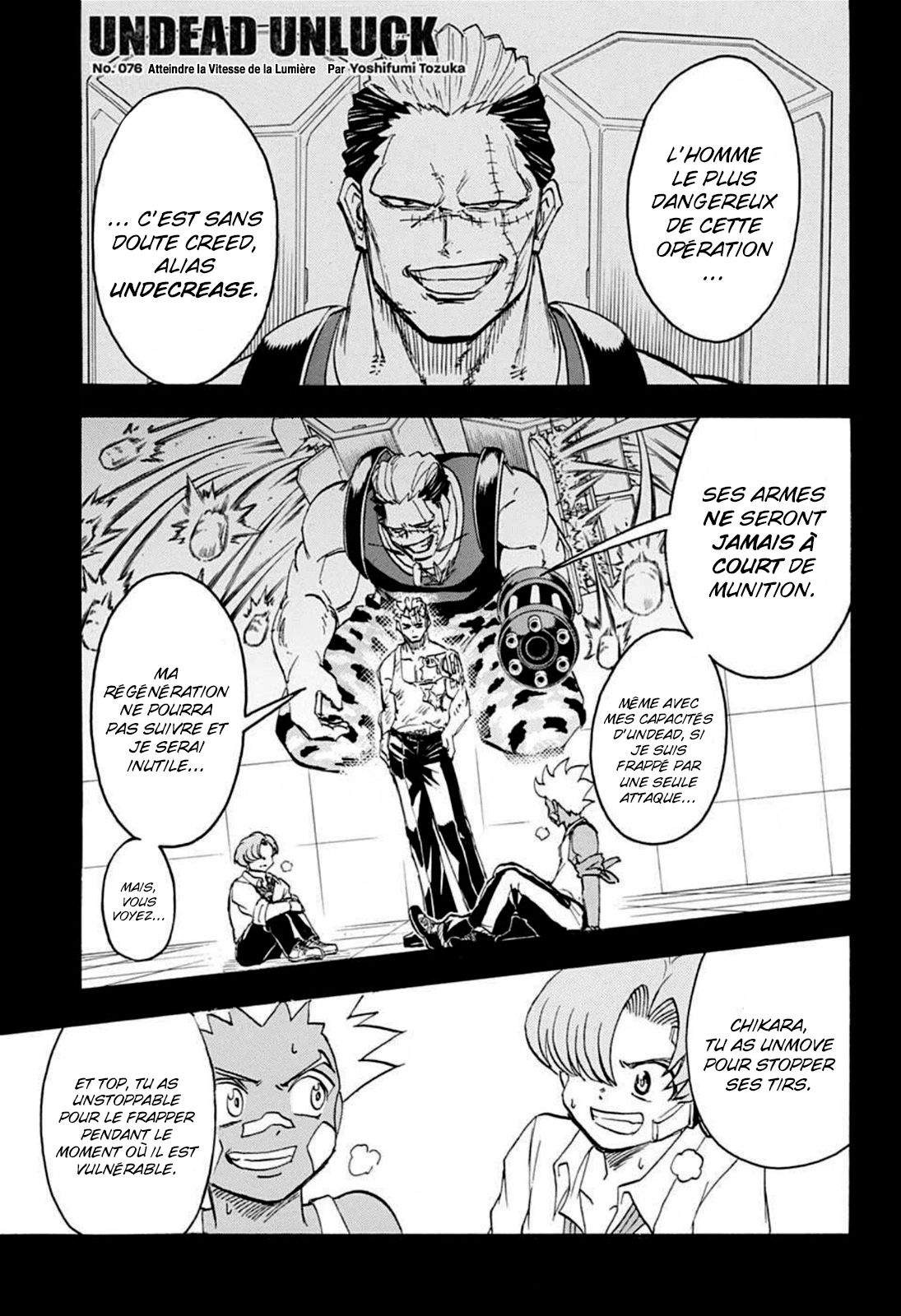 Read Undead Unluck FR Manga Online