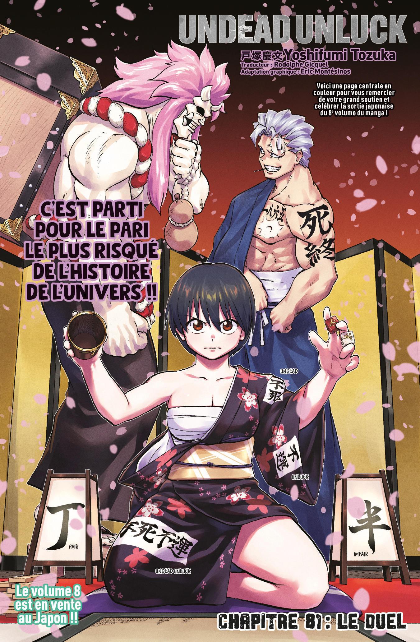 Read Undead Unluck FR Manga Online