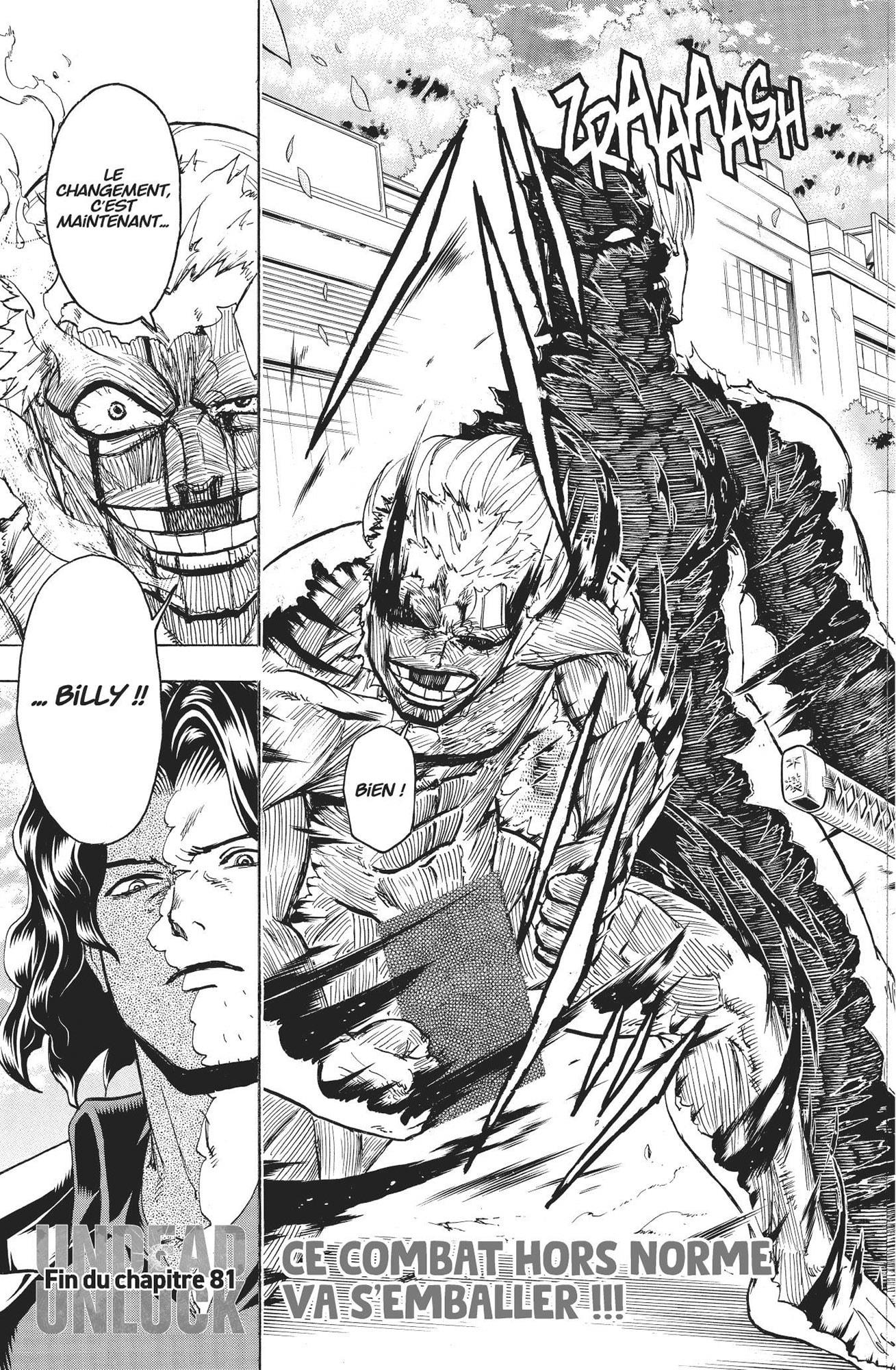 Read Undead Unluck FR Manga Online