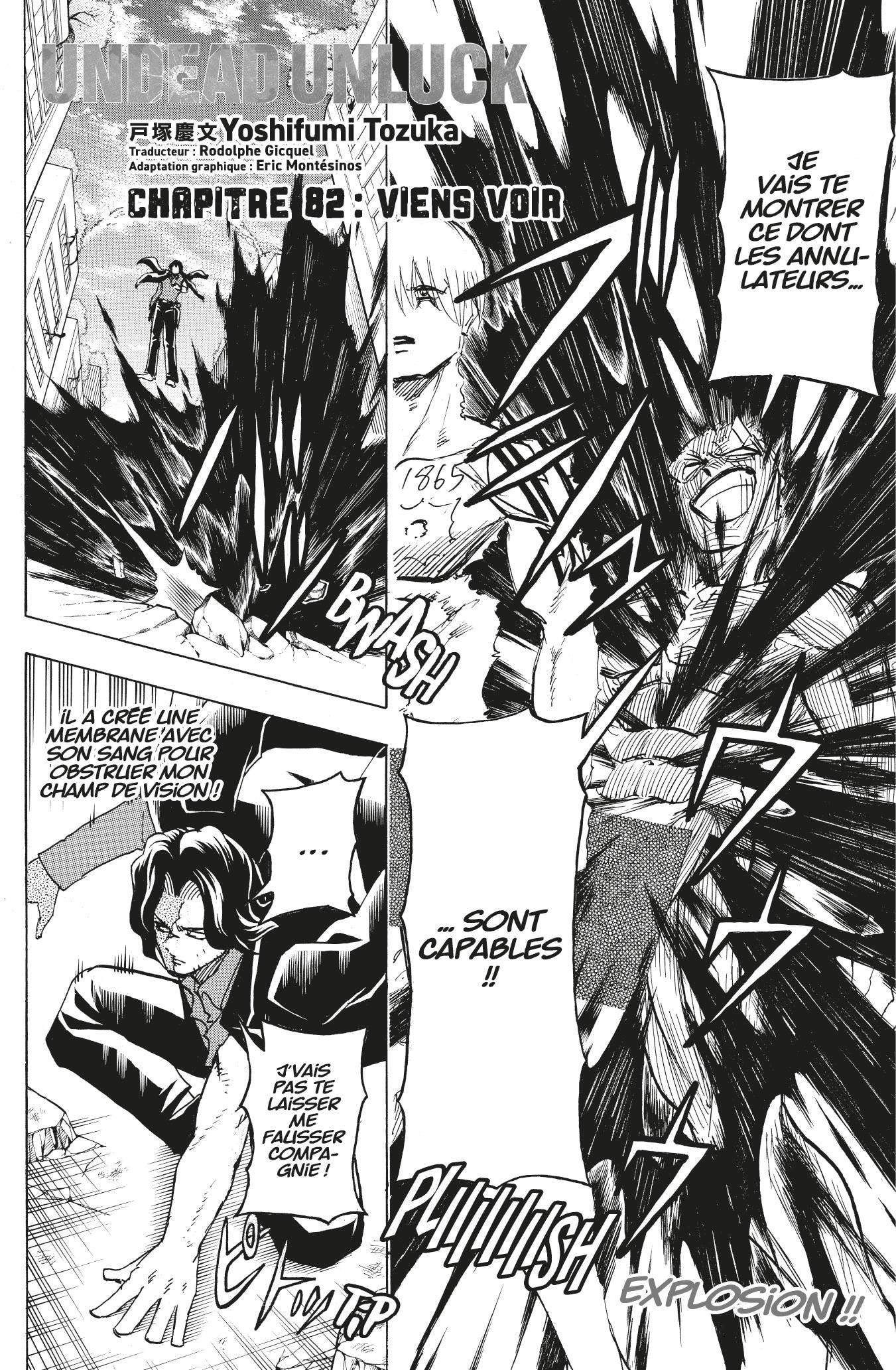 Read Undead Unluck FR Manga Online