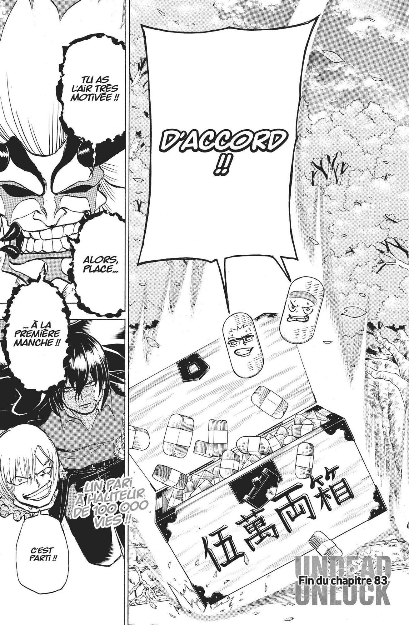 Read Undead Unluck FR Manga Online