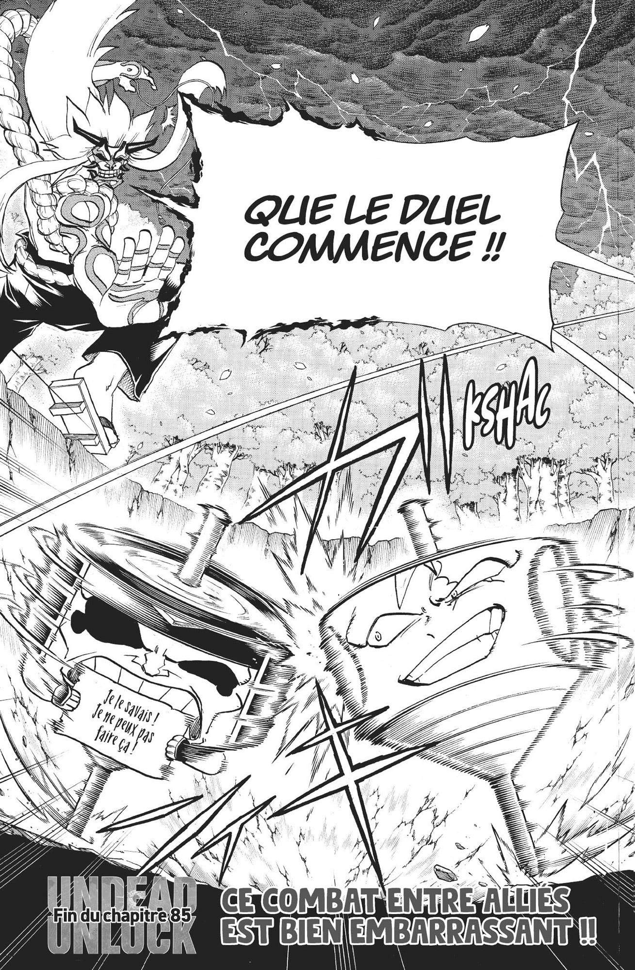 Read Undead Unluck FR Manga Online
