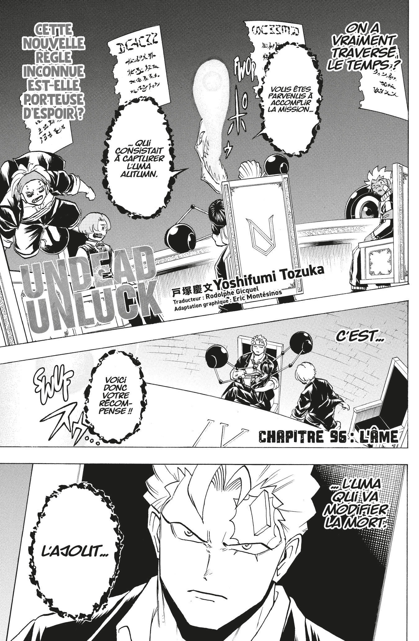 Read Undead Unluck FR Manga Online