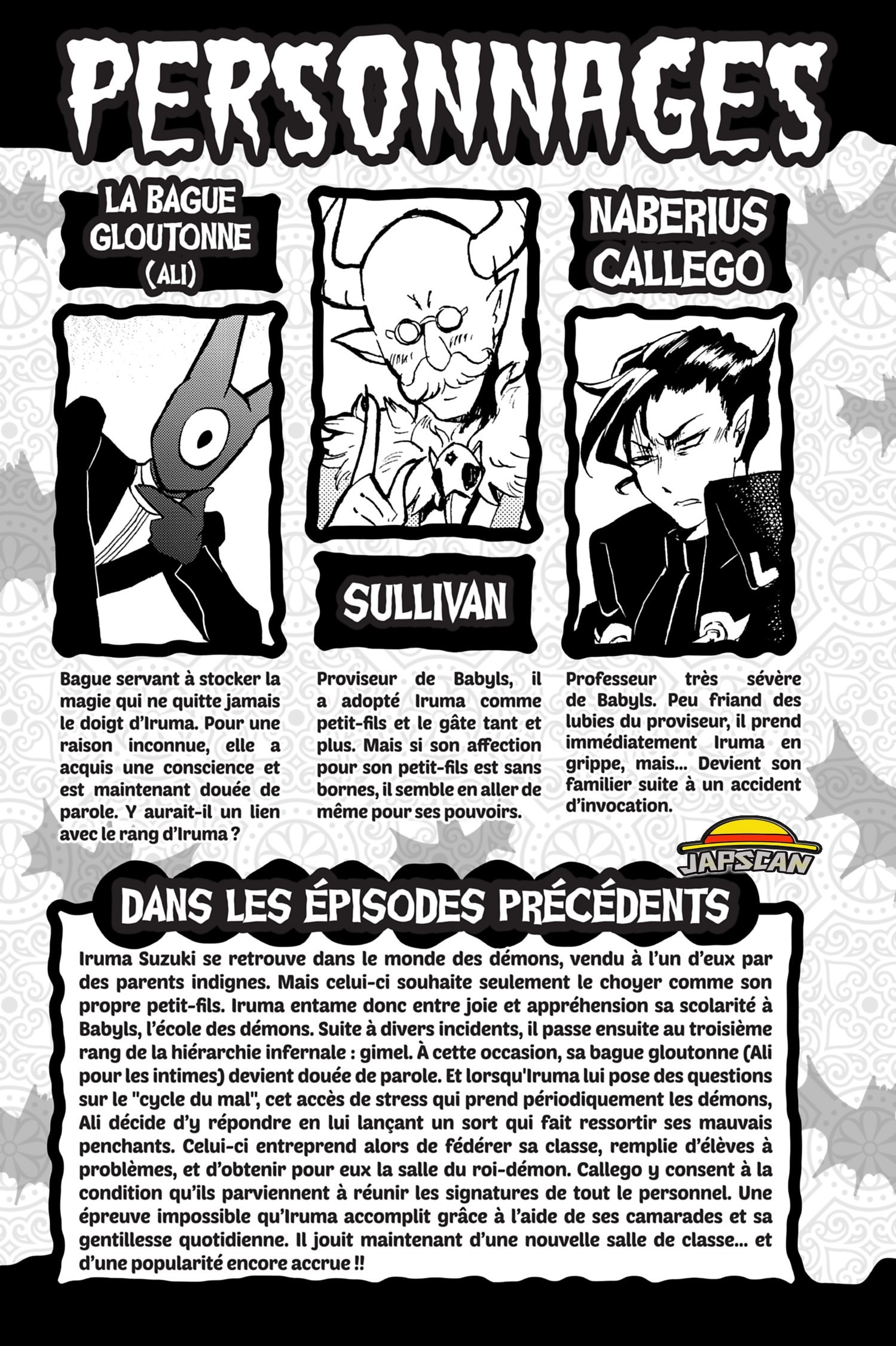 Read Welcome To Demon School Iruma-kun FR Manga Online