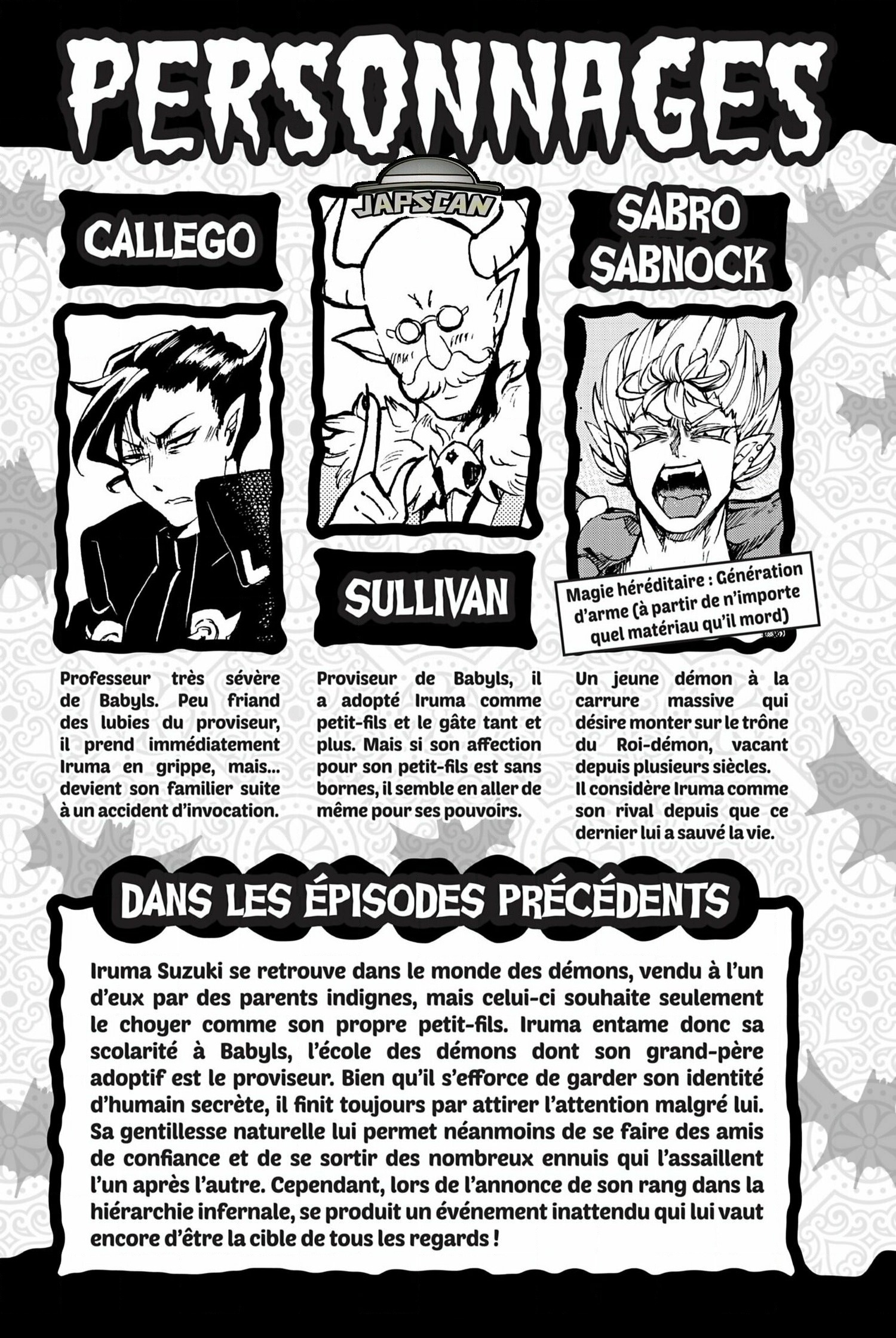 Read Welcome To Demon School Iruma-kun FR Manga Online