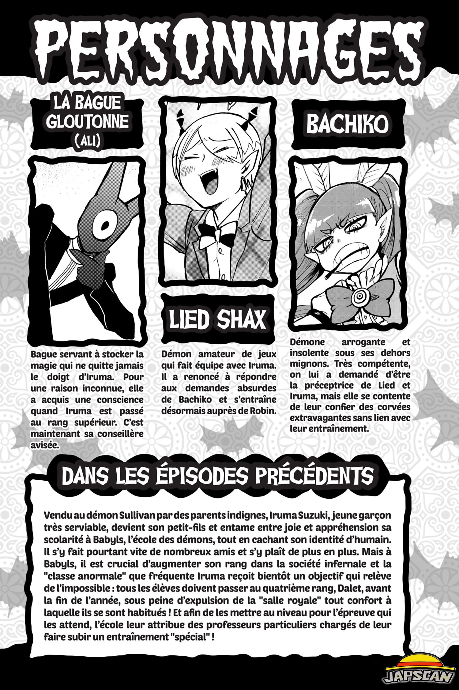 Read Welcome To Demon School Iruma-kun FR Manga Online