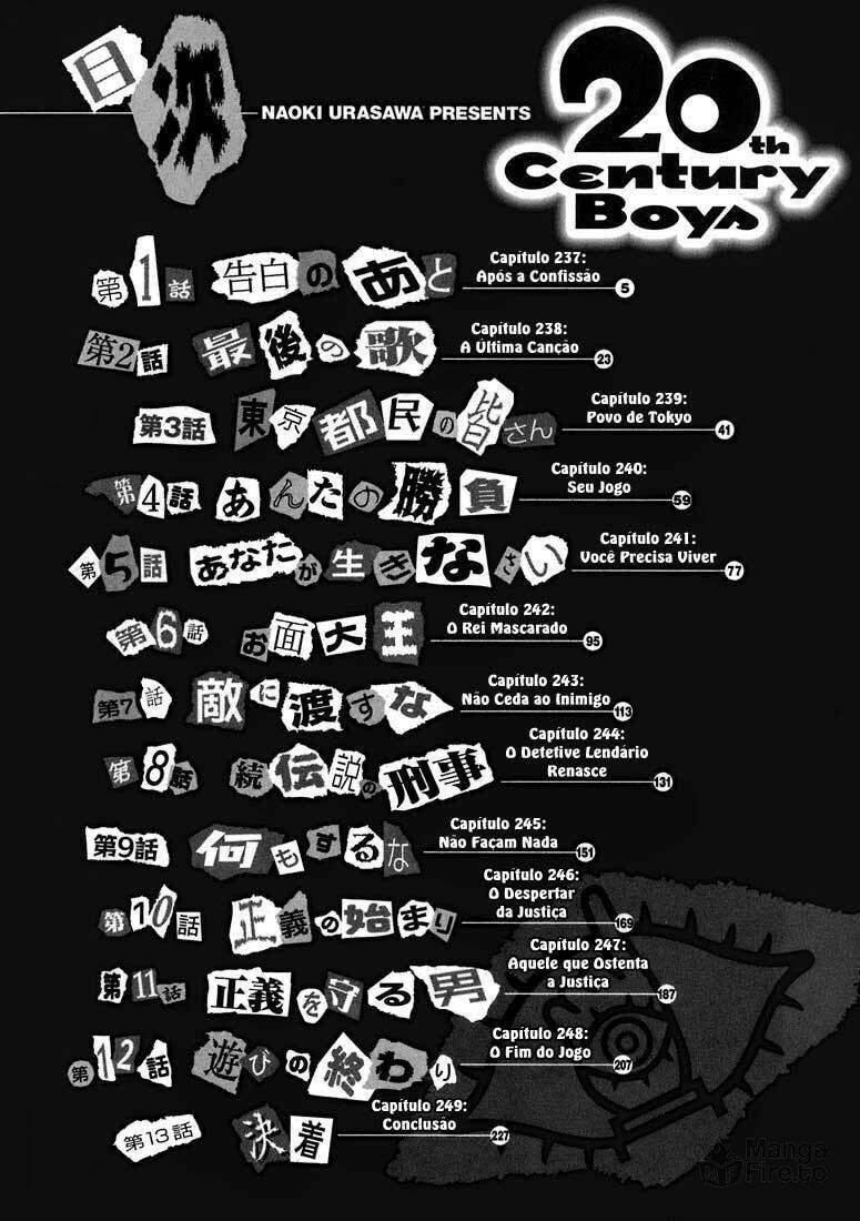 Read 20th Century Boys pt_BR Manga Online