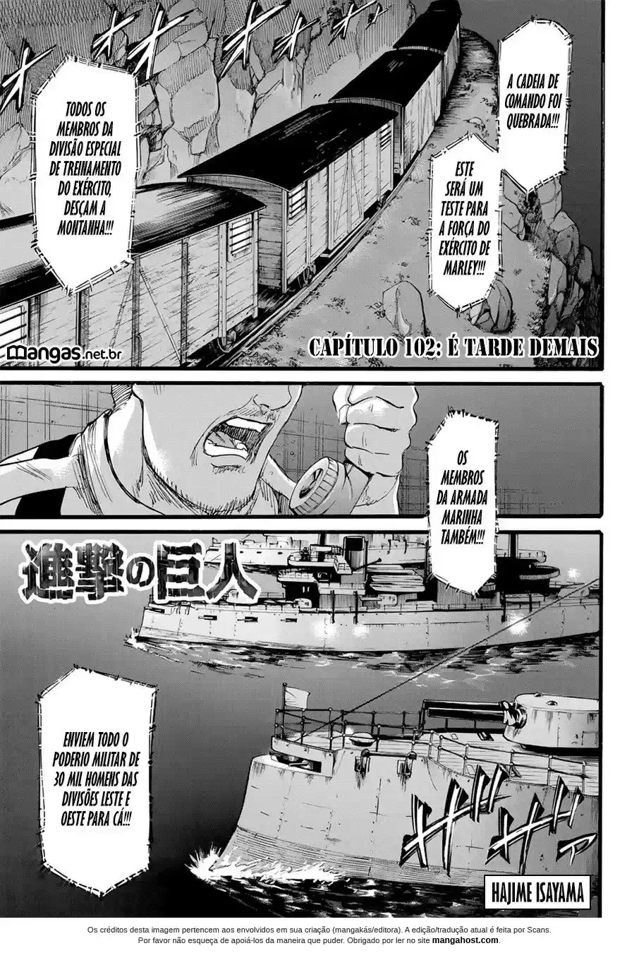 Read Attack on Titan  pt_BR Manga Online