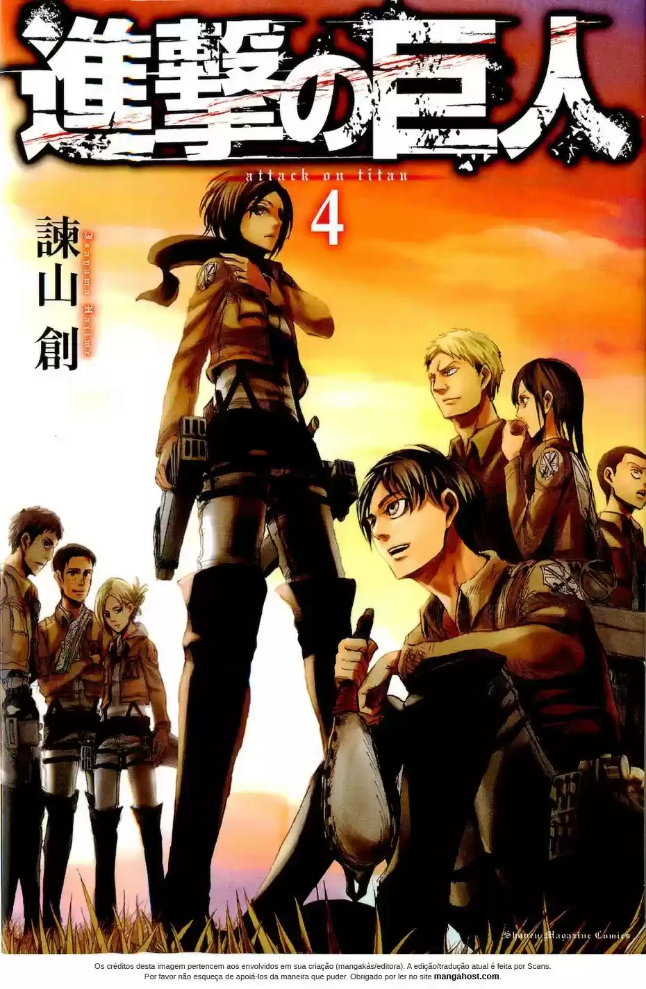 Read Attack on Titan  pt_BR Manga Online