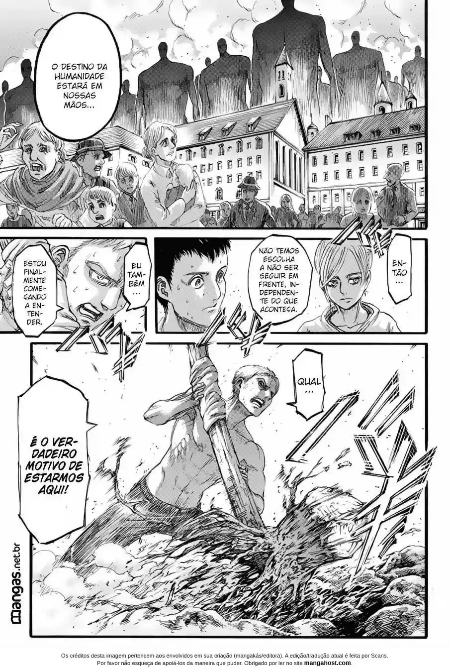 Read Attack on Titan  pt_BR Manga Online