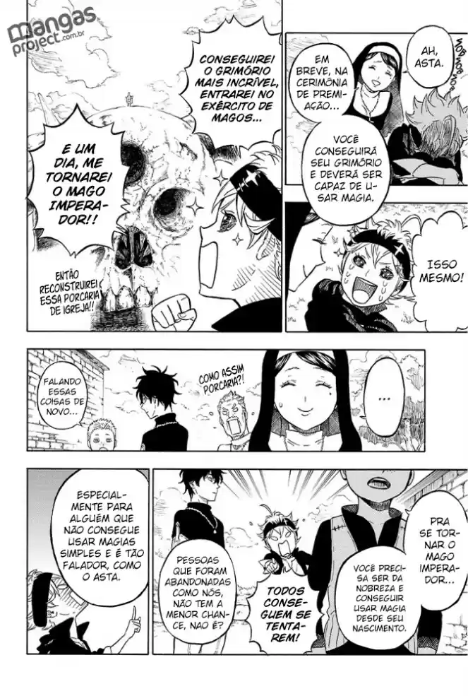 Read Black Clover PT  BR Manga Online