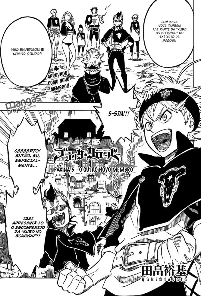 Read Black Clover PT  BR Manga Online