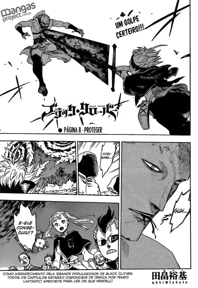 Read Black Clover PT  BR Manga Online