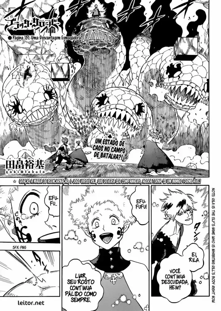 Read Black Clover PT  BR Manga Online
