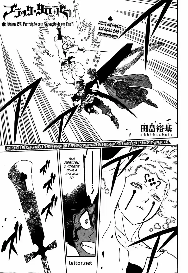 Read Black Clover PT  BR Manga Online