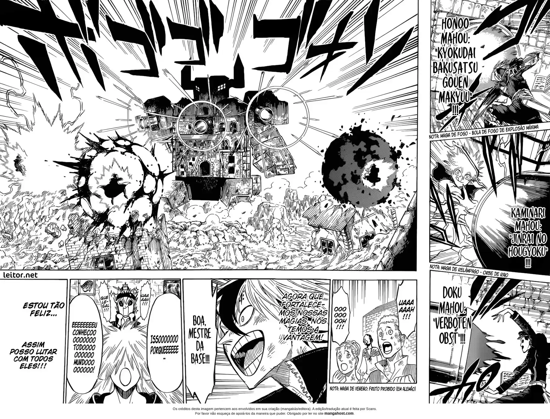 Read Black Clover PT  BR Manga Online