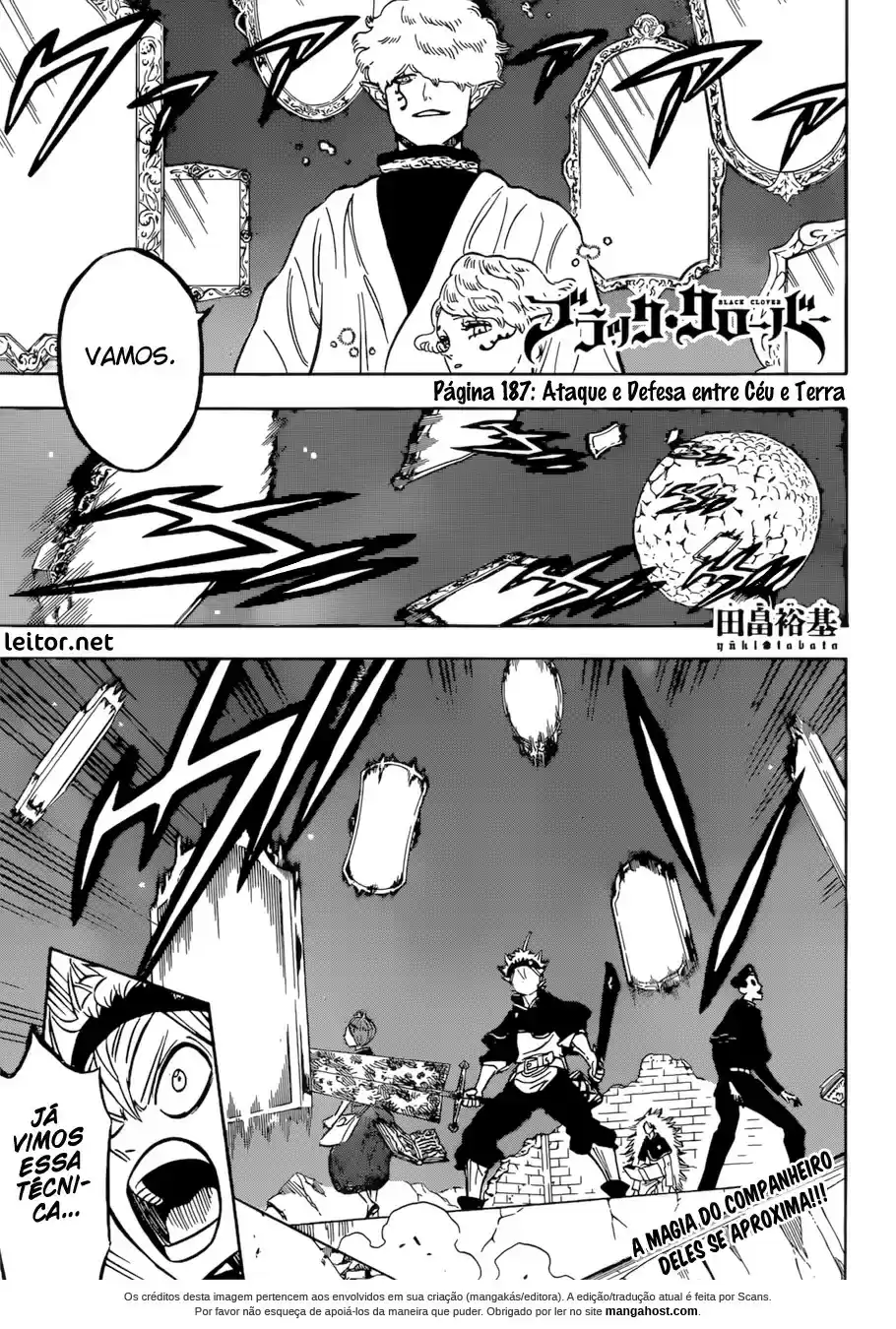 Read Black Clover PT  BR Manga Online