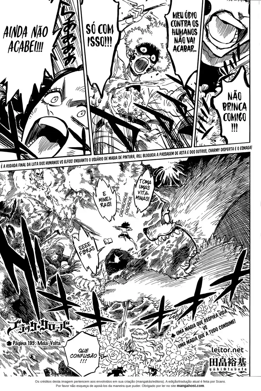 Read Black Clover PT  BR Manga Online