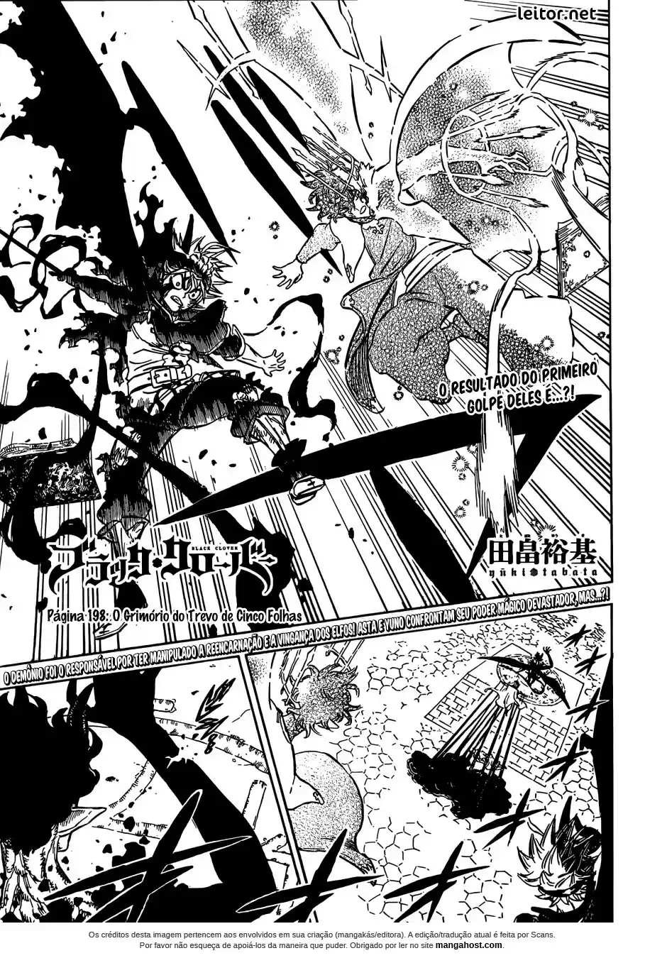 Read Black Clover PT  BR Manga Online