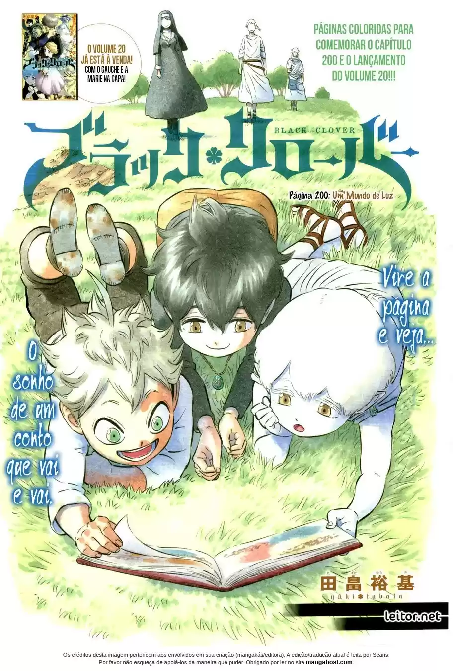 Read Black Clover PT  BR Manga Online