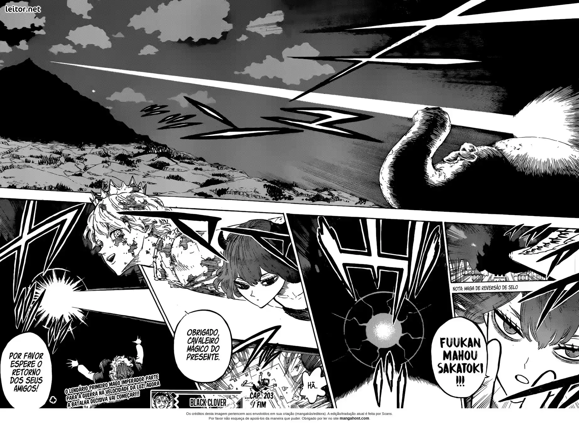 Read Black Clover PT  BR Manga Online