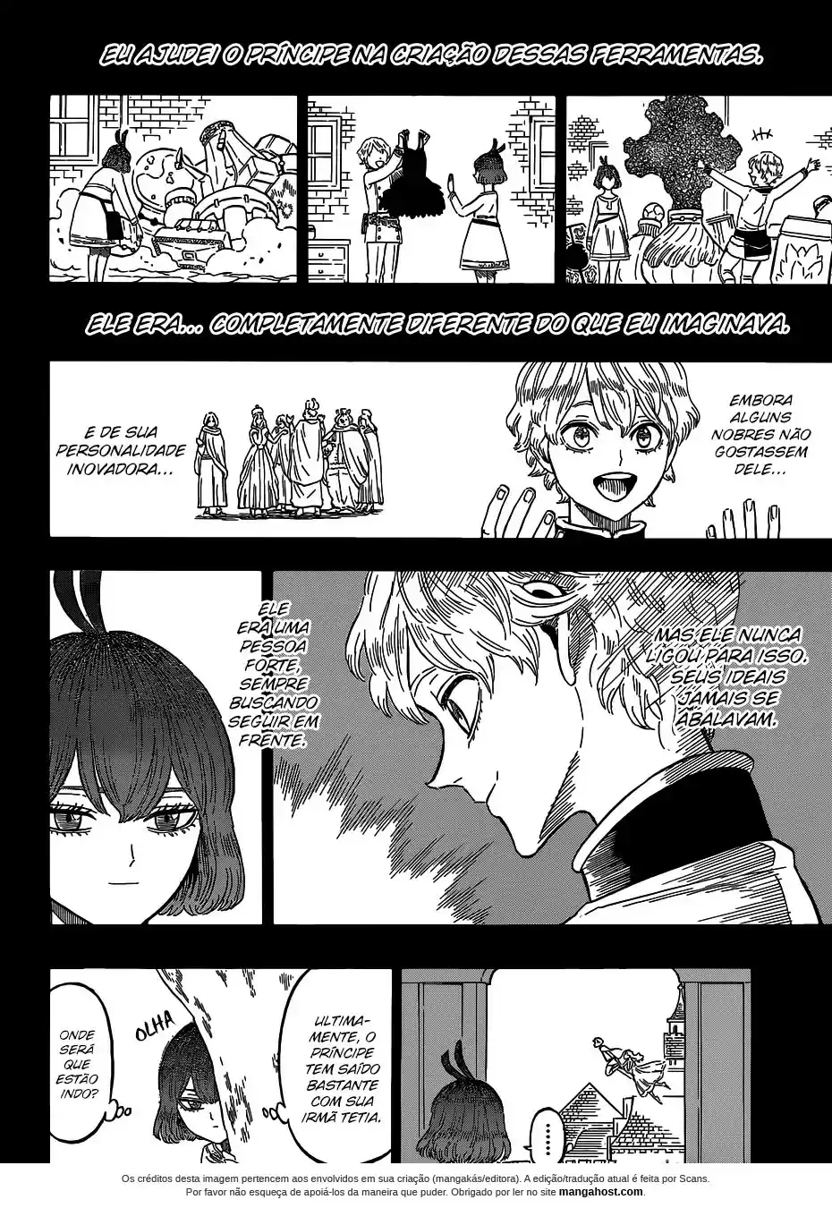 Read Black Clover PT  BR Manga Online