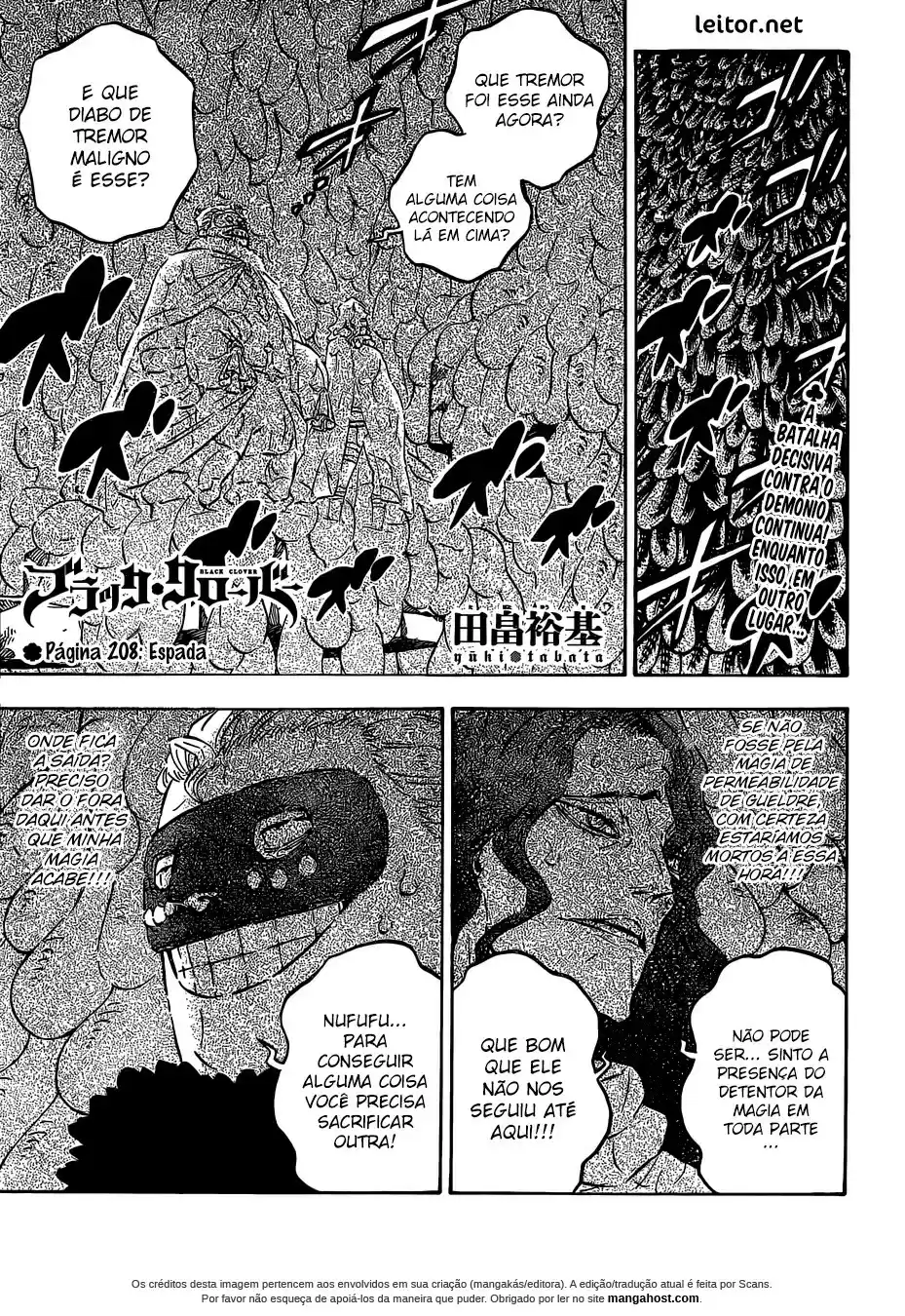 Read Black Clover PT  BR Manga Online