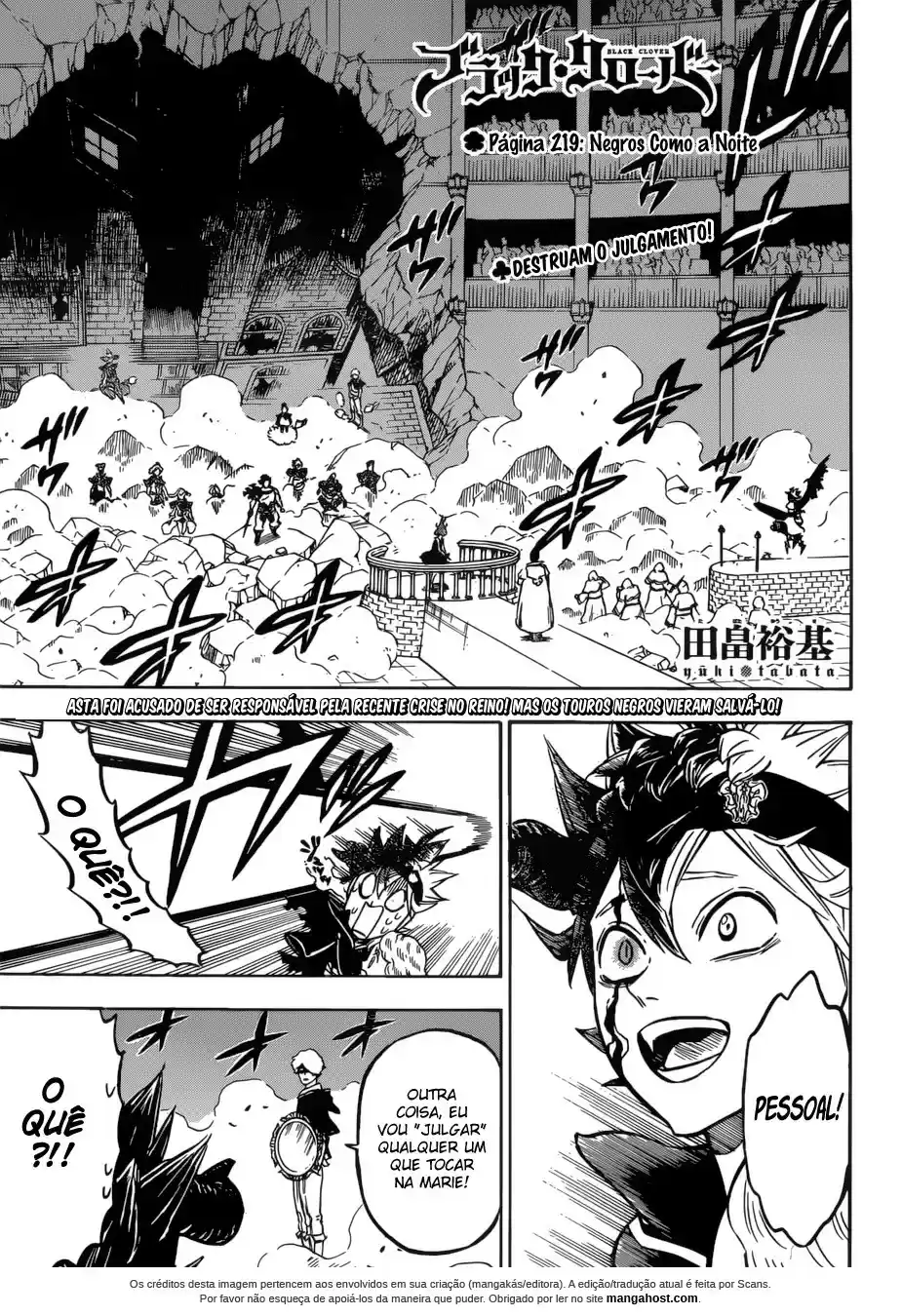 Read Black Clover PT  BR Manga Online