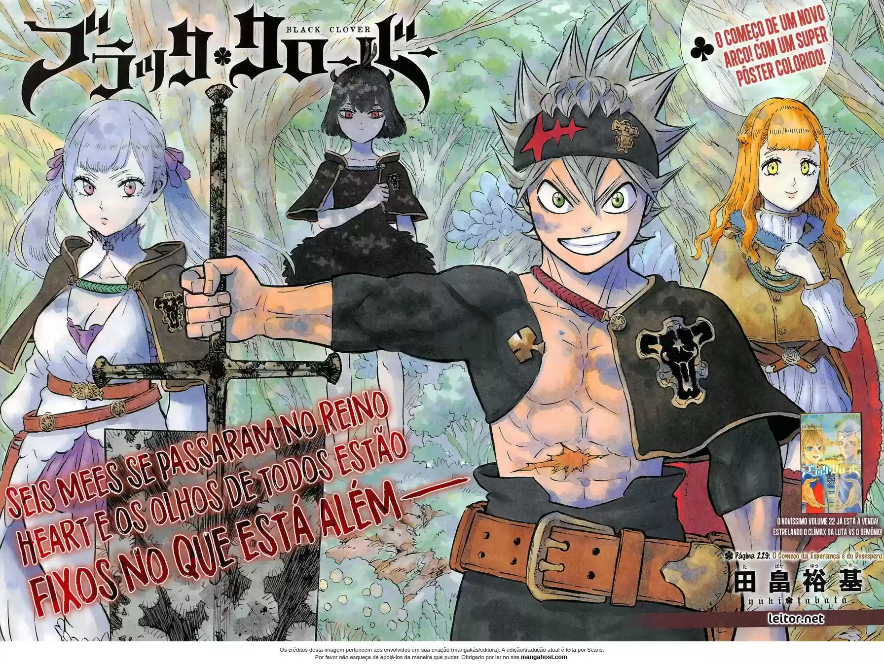 Read Black Clover PT  BR Manga Online