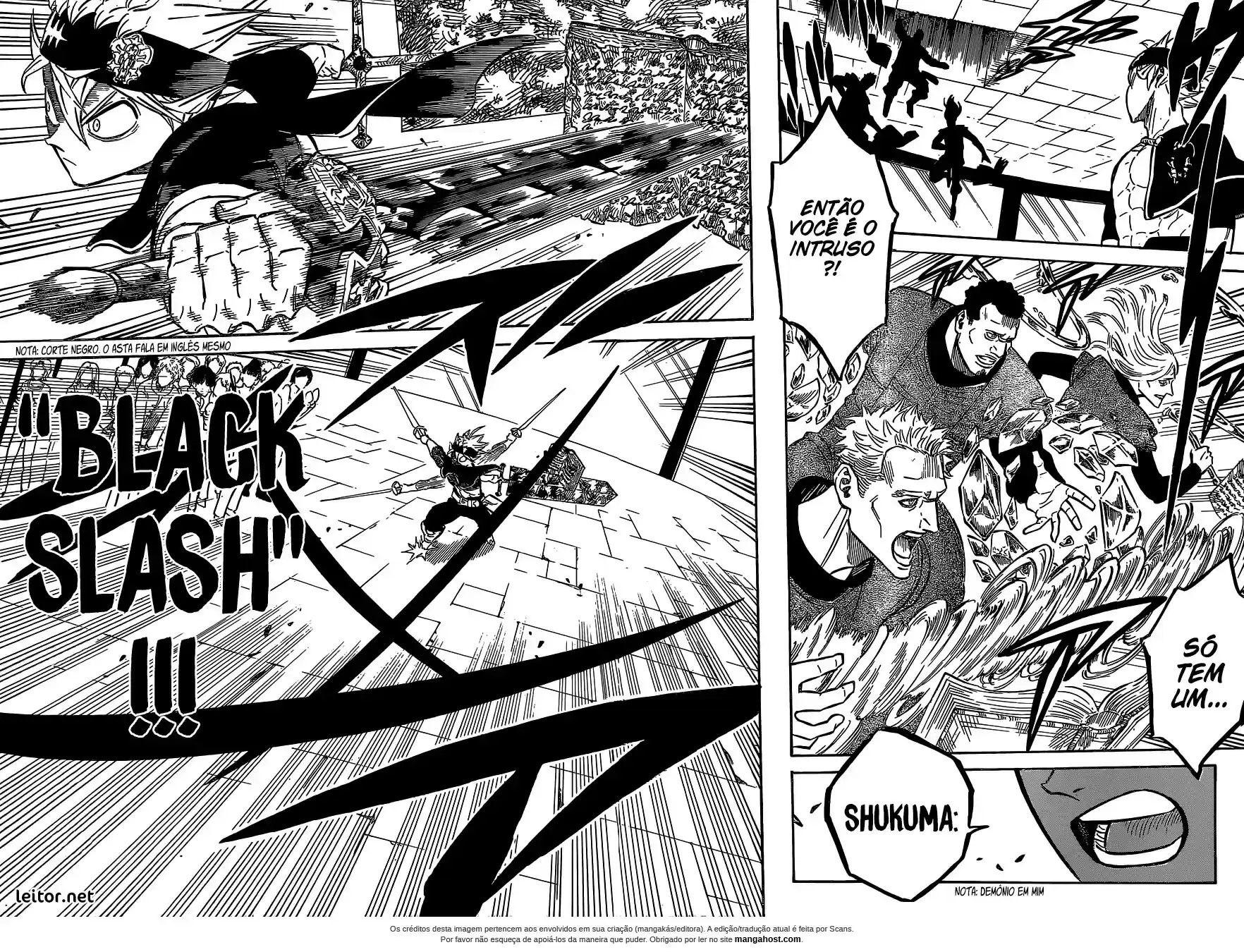 Read Black Clover PT  BR Manga Online