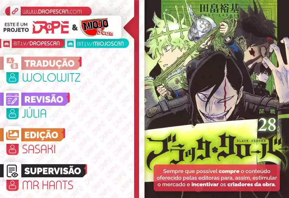 Read Black Clover PT  BR Manga Online