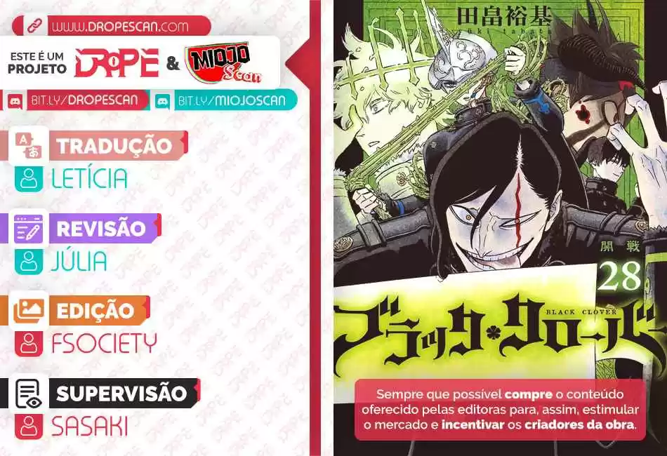 Read Black Clover PT  BR Manga Online