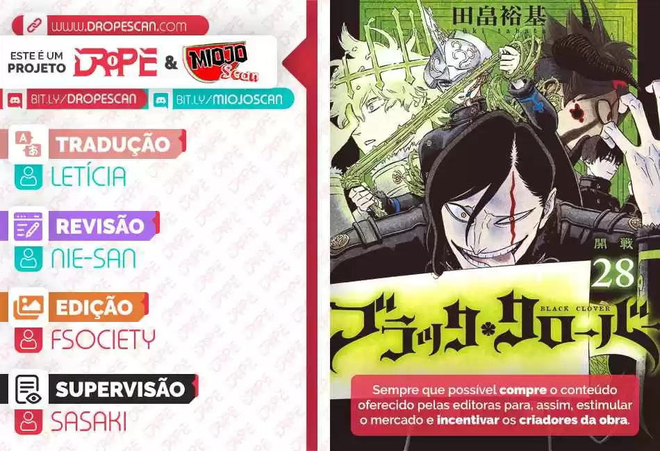 Read Black Clover PT  BR Manga Online