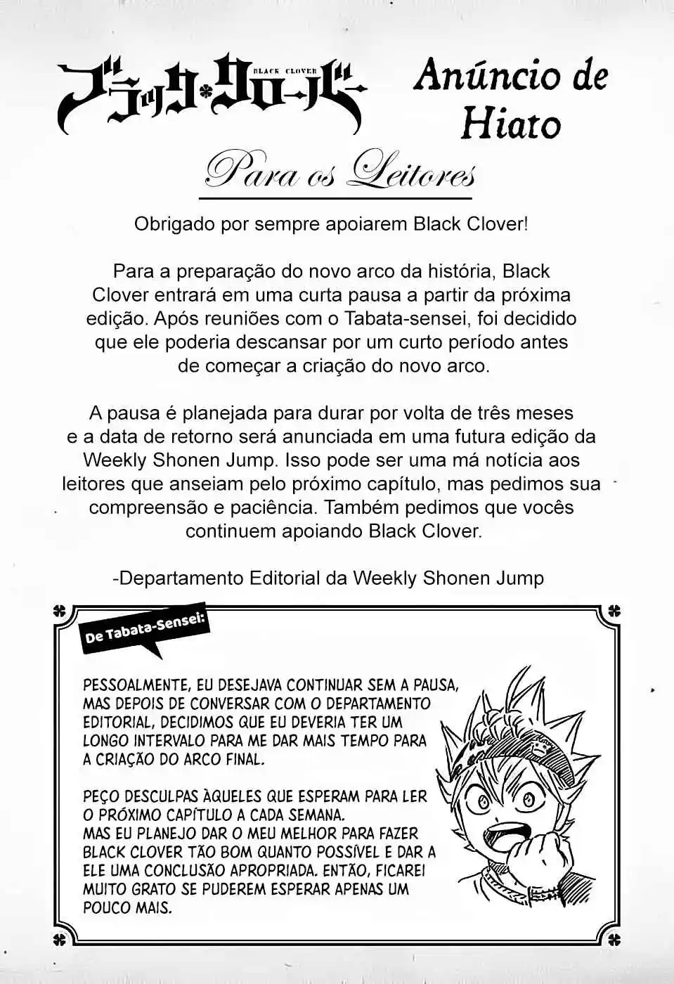 Read Black Clover PT  BR Manga Online