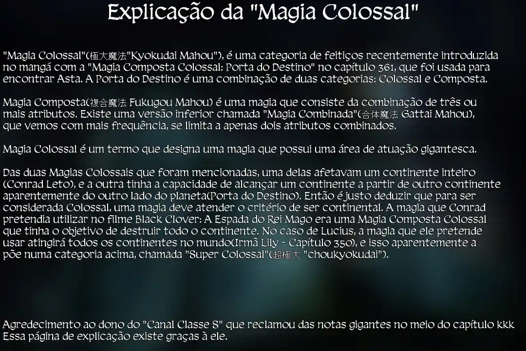 Read Black Clover PT  BR Manga Online