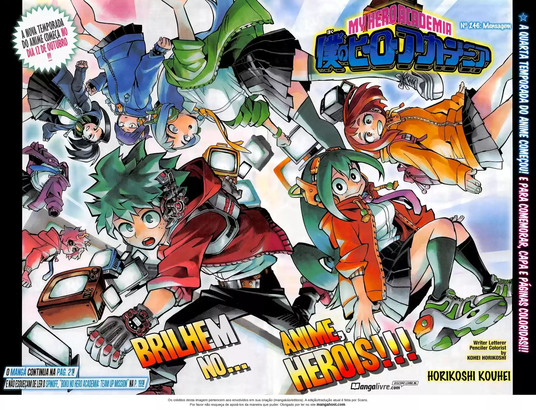 Read Boku no Hero Academia pt_br Manga Online