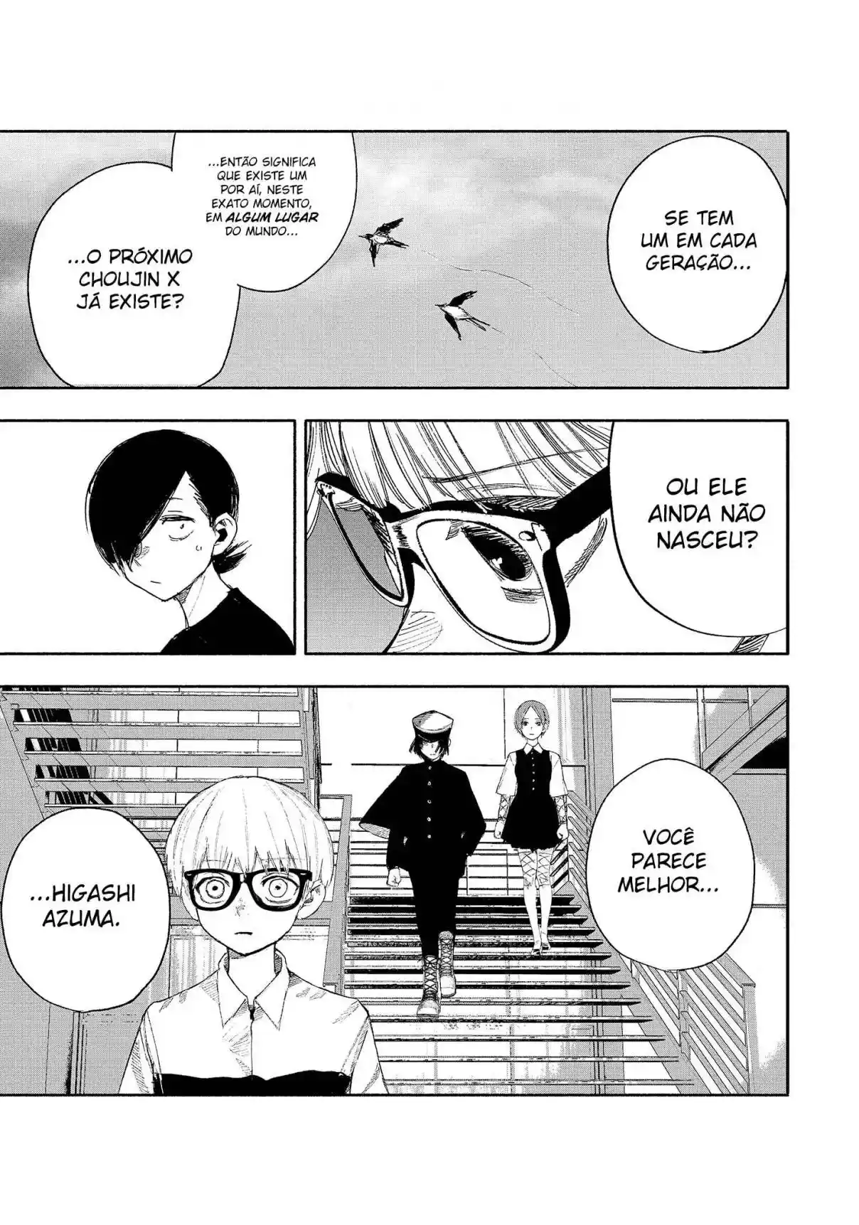 Read Choujin X pt_BR Manga Online